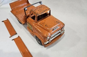 1950's Buddy L GMC Highway Maintenance Side Dump Truck - Picture 1 of 6