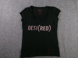 Top GAP ROJO Mujer Pequeño Negro Desired Awareness Manga Corta Causal DESI (ROJO) - Imagen 1 de 8