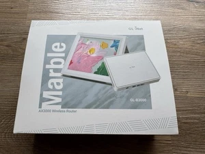 GL.iNet GL-B3000 Marble AX3000 Wireless Router - Wi-Fi 6 Dual-Band Wandmontage - Bild 1 von 7