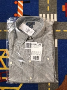 Ralph Lauren boys shirts, size 14-16, Grey - Picture 1 of 2
