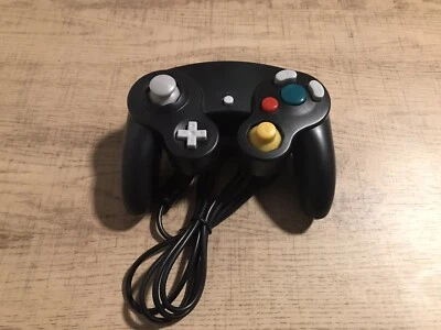 CirKa M05819BK GAME CONTROLLER for NINTENDO GAMECUBE GC WII -BLACK- - Image 1 of 3