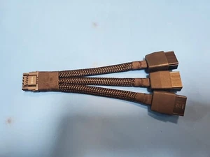 NVIDIA 3 x 8 Pin Buchse Kabel PCIE 5.0 Grafikkarte Netzteil Splitter - Bild 1 von 5