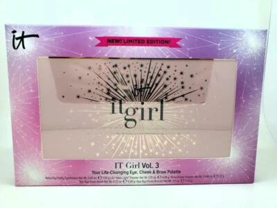 IT COSMETICS IT GIRL VOL.3 YOUR LIFE CHANGING EYE,CHEEK & BROW PALETTE NIB - Image 1 of 4
