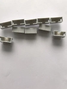 10 X IDC Right Angle Pin Boxed PCB Header Connectors 2.54mm - 10 Ways - Picture 1 of 4