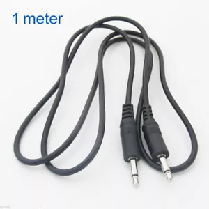 10pcs 1M/3.3ft 3.5mm 1/8" Mono Plug to 3.5mm Mono Plug Audio Extension Cable - Picture 1 of 5