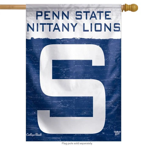 Penn State Nittany Lions Vertical Flag NCAA Licensed Banner 28" x 40" Cover