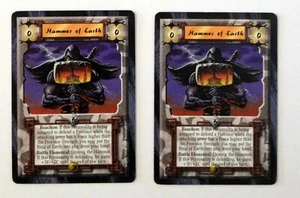 Hammer of Earth (2) L5R Legend of the Five Rings CCG Anvil of Despair 1996 - Picture 1 of 1