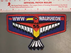 Boy Scout OA 55 Waukheon solapa 6162NN - Imagen 1 de 1