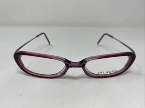Jai Kudo WS1662 P82 49-17-135 Red Wine/Pink Full Rim Eyeglasses Frame V457 - Picture 1 of 8