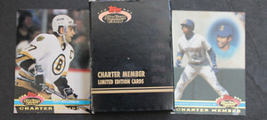 1991 Topps STADIUM CLUB LIMITED EDITION Charter Member Card Box Set - Preowned
