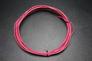 12 GAUGE THHN WIRE SOLID RED 15 FT THWN 600V 90C BUILDING MACHINE CABLE AWG - Picture 1 of 4