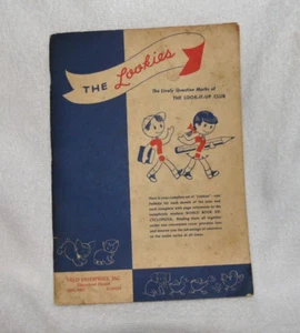 The Lookies Booklet Field Enterprises 1954 World Book Encyclopedia - Picture 1 of 8