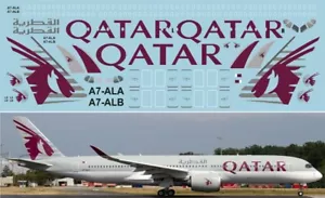 Airbus A350 Qatar 1/144 PAS-CALCOMANÍAS 350-02 - Imagen 1 de 1