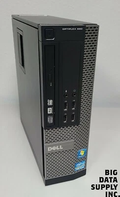 Dell Optiplex 990 PC SFF Desktop Core i5-7200 3.1GHz 8GB RAM 1TB HDD Win10 Pro - Image 1 of 4