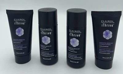 Clairol Professional iThrive Keratin  Shampoo 1.7oz & Conditioner 1 oz  X2 - Image 1 of 2