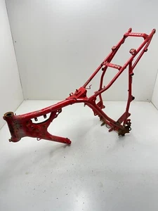 87 1987 Yamaha Tw200 TW200  Main Frame Body Assembly Chassis BOS! READ DESCRIPT - Picture 1 of 15