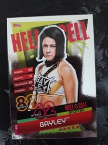 WWE SLAM ATTAX RELOADED BAYLEY MIRROR FOIL CARD NEW !!!!!!!!!!!!!!! TOPPS - Picture 1 of 1