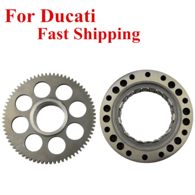 Kit de engranajes de embrague de arranque unidireccional para Ducati Superbike 1198 1098 999R 848 749 ST3 Foto 1 de 4