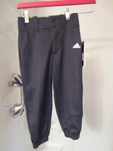 NWT boys pants Adidas Climalite Size XXS relaxed fit black color - Picture 1 of 15