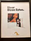 Deon Estus Spell Rare Original Promo Poster Ad Framed!