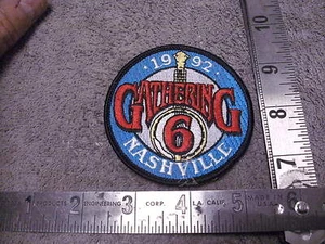 Gathering 6 Nashville 1992, parche bordado - Imagen 1 de 4
