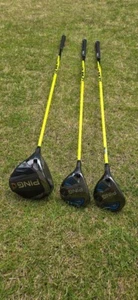 Lefty PING G400MAX/G DRIVER Fairway Wood 3pcs Set Flex-S ATTAS PUNCH No H/C - Picture 1 of 9