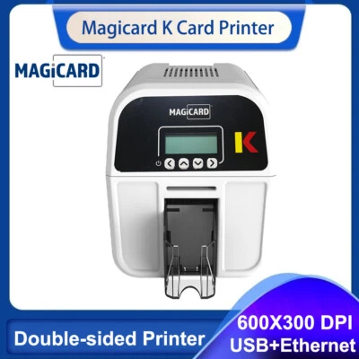 Magicard K Double Sided ID Card Printer USB Ethernet Port with Power Supply - Image 1 of 4