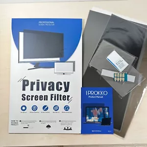 2 Pack 24 Inch Computer Privacy Screen Filter 16:9 Widescreen Monitor IPROKKO - Picture 1 of 7