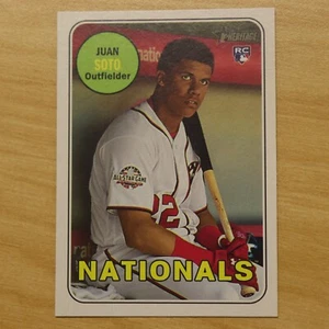 2018 Topps Heritage Card #502: Juan Soto Rookie Card (js3) - Picture 1 of 2