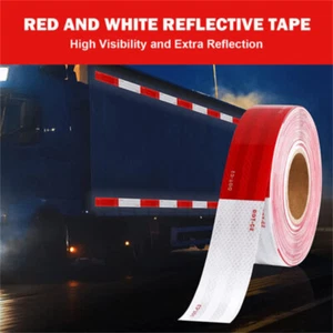 High Visible Auto Reflective Warning Tape PET-05 Sign Safety Sticker Film - Picture 1 of 10