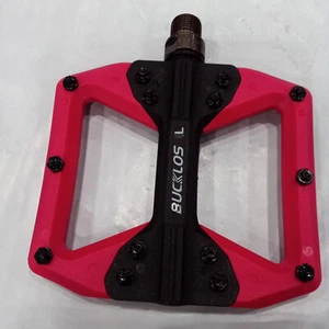 Pedales de bicicleta de montaña 9/16" plataforma cojinete sellado antideslizante pedal plano - Imagen 1 de 3