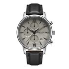 Kenneth Cole New York Men Multi Function Watch With Leather Band KCWGF2184801
