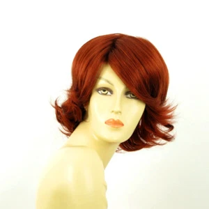 Parrucca donna corta rame intenso: EDWIGE 350 - Imagen 1 de 8
