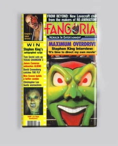 MAXIMUM OVERDRIVE / FANGORIA MAGAZINE - 2"x3" POSTER MAGNET horror vhs king - Picture 1 of 3