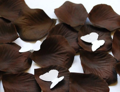 5000 piezas Pétalos de Rosa de Seda Boda Flores Decoración Hojas Alta Calidad EE. UU. Foto 1 de 2