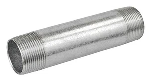 Pezón de conducto galvanizado rígido 1-1/4" x 10" accesorio eléctrico RN 125x1000 - Imagen 1 de 5