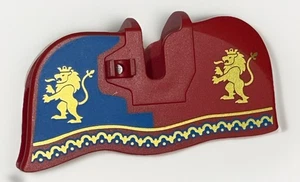 Brand NEW LEGO Horse Barding Lion Knight Red - Picture 1 of 1