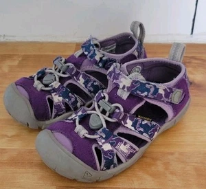Sandalias impermeables Keen Seacamp II CNX púrpura para niña pequeña talla 10 - Imagen 1 de 7