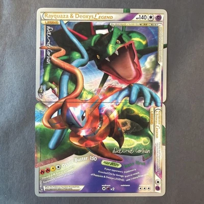 Pokémon TCG Rayquaza & Deoxys LEGEND (Both Halves) Undaunted 89+90/90 SEE PHOTO! - Image 1 of 4