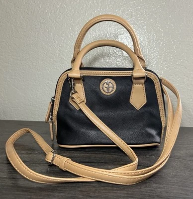 Giani Bernini Saffiano Dome Satchel - BLACK - Image 1 of 4