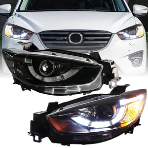 Xenon Scheinwerfer Set für Mazda CX-5 2011–2015 Schwarz LED Tagfahrlicht & AFS - Bild 1 von 4