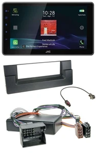 JVC DAB MP3 Bluetooth USB Autoradio für BMW X5 E53 5er E39 Aktivsystem Quadlock - Bild 1 von 10