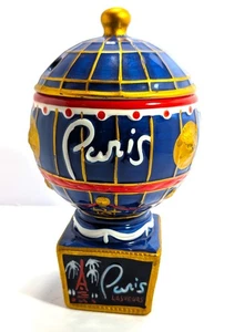 Paris Las Vegas Casino Ceramic Balloon Display Piece 9" Hand-Painted Collectible - Picture 1 of 8