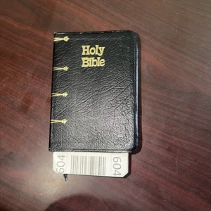 1971 Nelson New American Bible #9026 originale, pelle, timbro oro - Foto 1 di 10