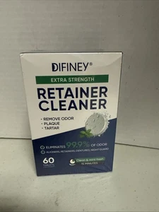 Tabletas limpiadoras Difiney Retenedor, para Invisalign, retenedor, protector bucal, alineador - Imagen 1 de 4