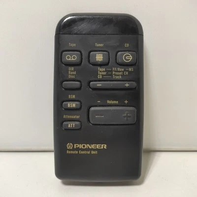 Genuine Pioneer CXA4106 Car Stereo Amplifier Receiver Remote Control   - Image 1 of 3