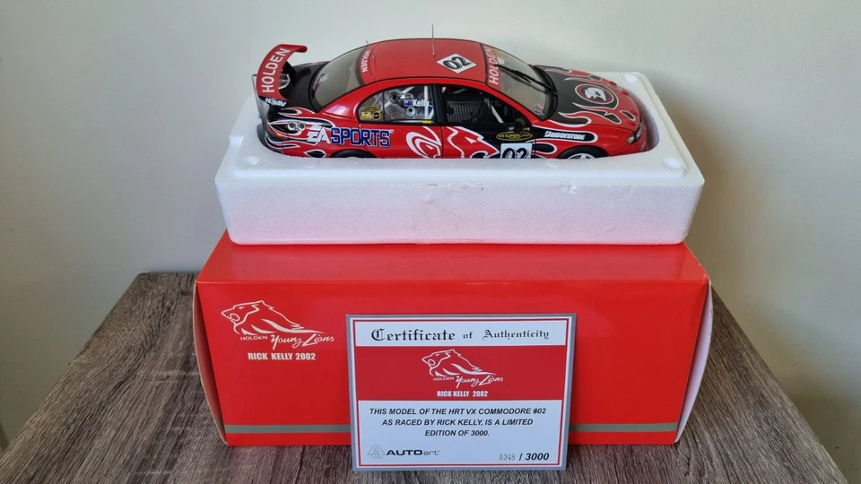 Holden Young Lions Rick Kelly 1:18 Diecast Supercar - image 1 of 2