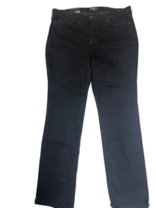 NYDJ Women's Black Liftxtuck Technology Sheri Slim Jeans Size 14 - Picture 1 of 8