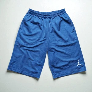 Air Jordan Shorts Boys Youth Sz L 12-13 Years Blue Athletic Basketball Nike - Picture 1 of 6