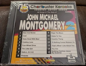 JOHN MICHAEL MONTGOMERY CHARTBUSTER KARAOKE CDG CB90262R - Picture 1 of 3